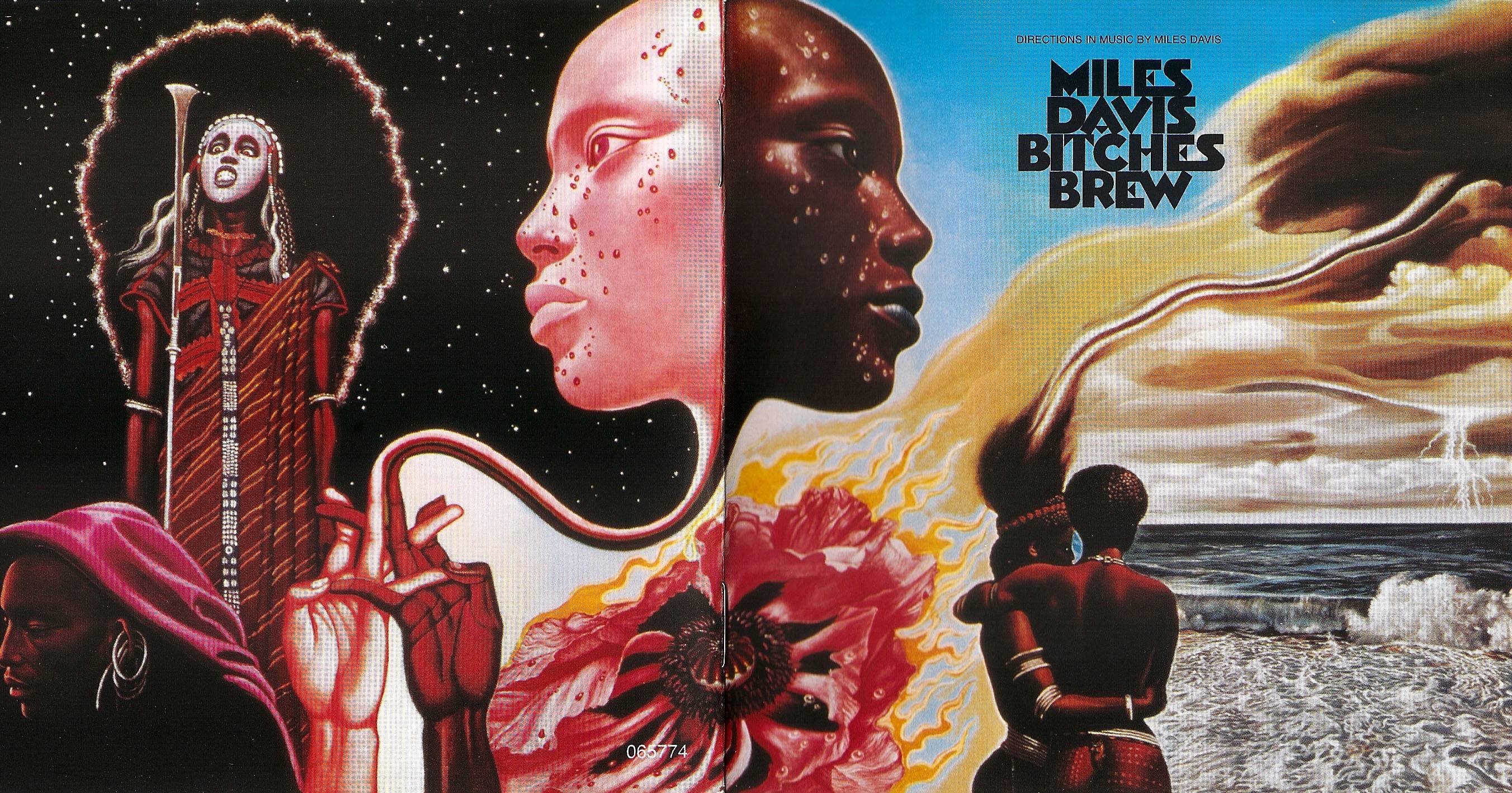Miles Davis   Bitches Brew Front and Back HD wallpaper