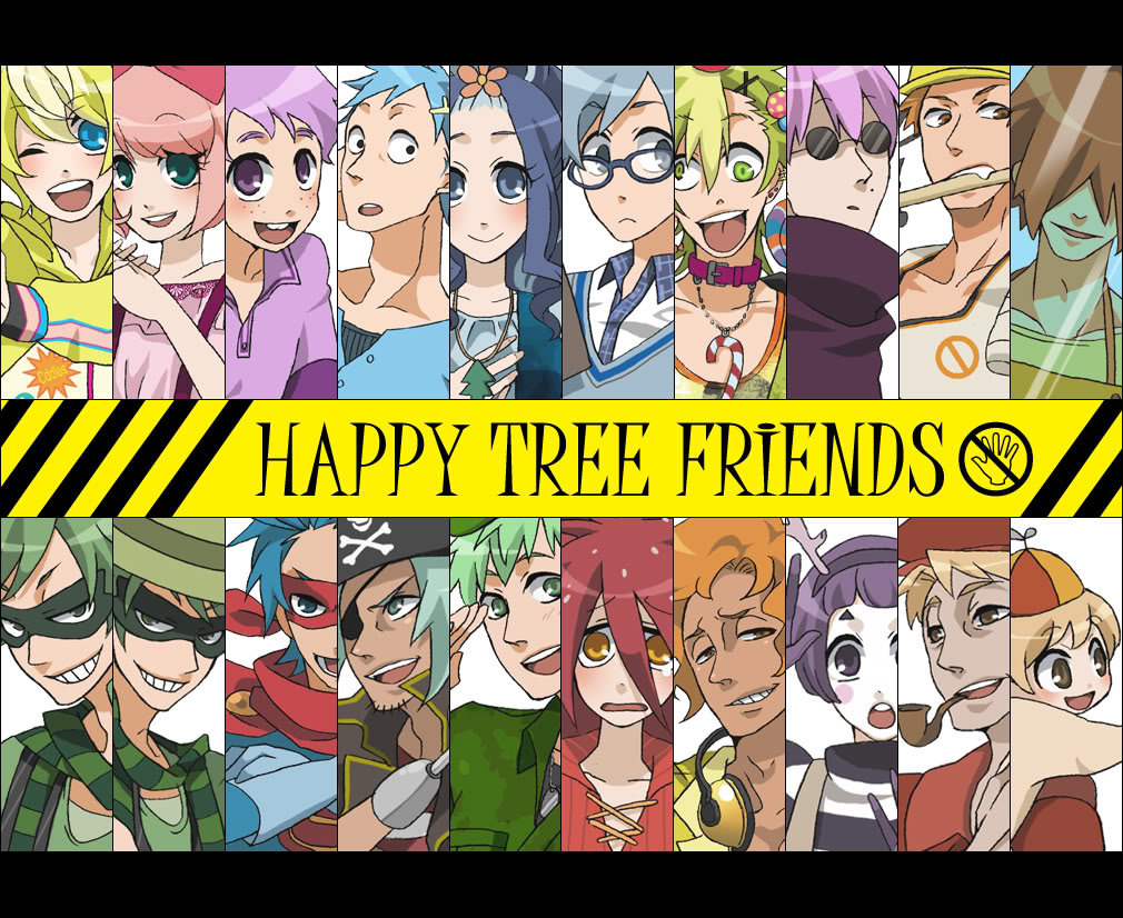 Human Happy Tree Friends Image Anime Htf HD Wallpaper And
