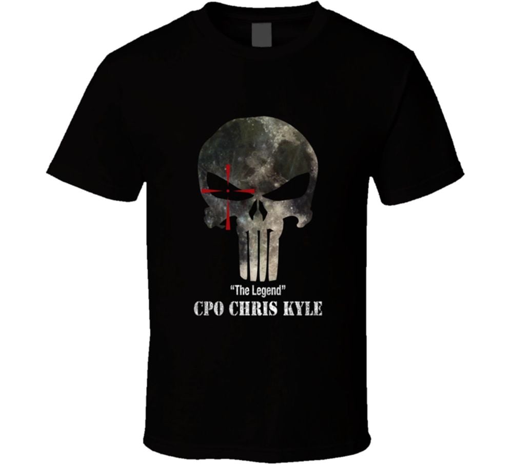 Legend American Sniper Punisher Skull Moon Navy Seal T Shirt eBay