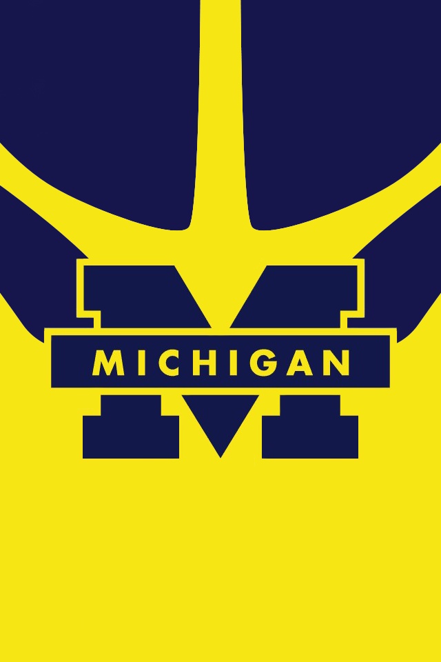 Michigan Wolverines iPhone Wallpaper