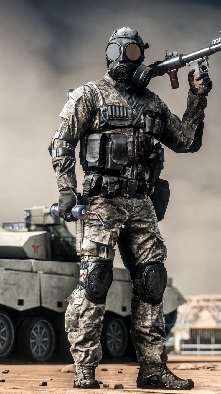 Battlefield Soldiers Grenade Launcher iPhone 6s