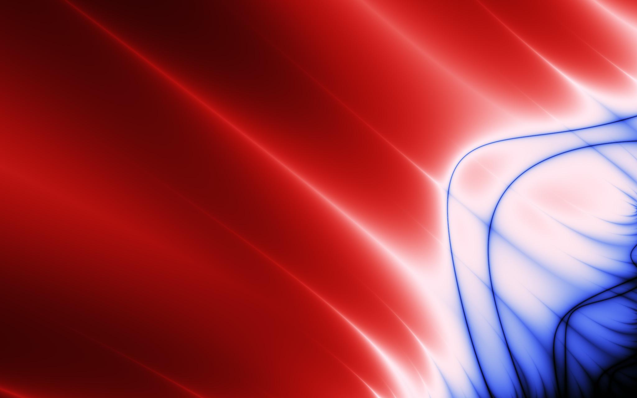 Blue And Red Wallpaper HD