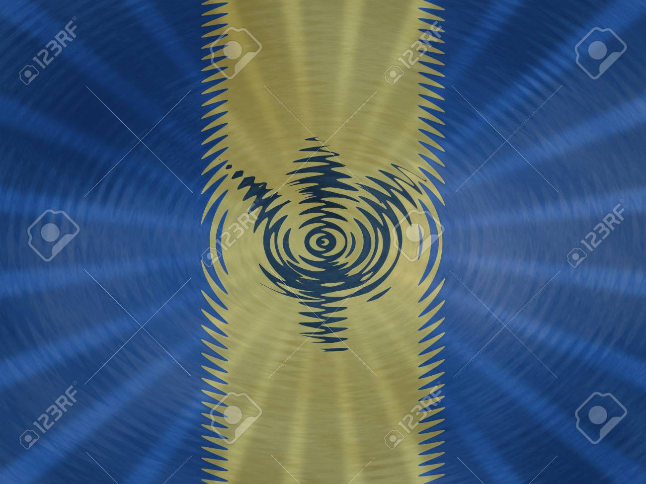 free-download-barbados-flag-background-with-ripples-and-rays