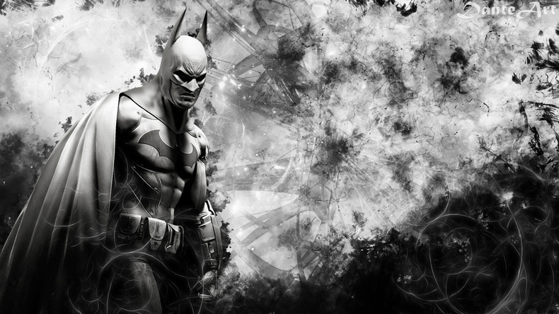 Wallpaper 4k Batman Monochrome Wallpaper