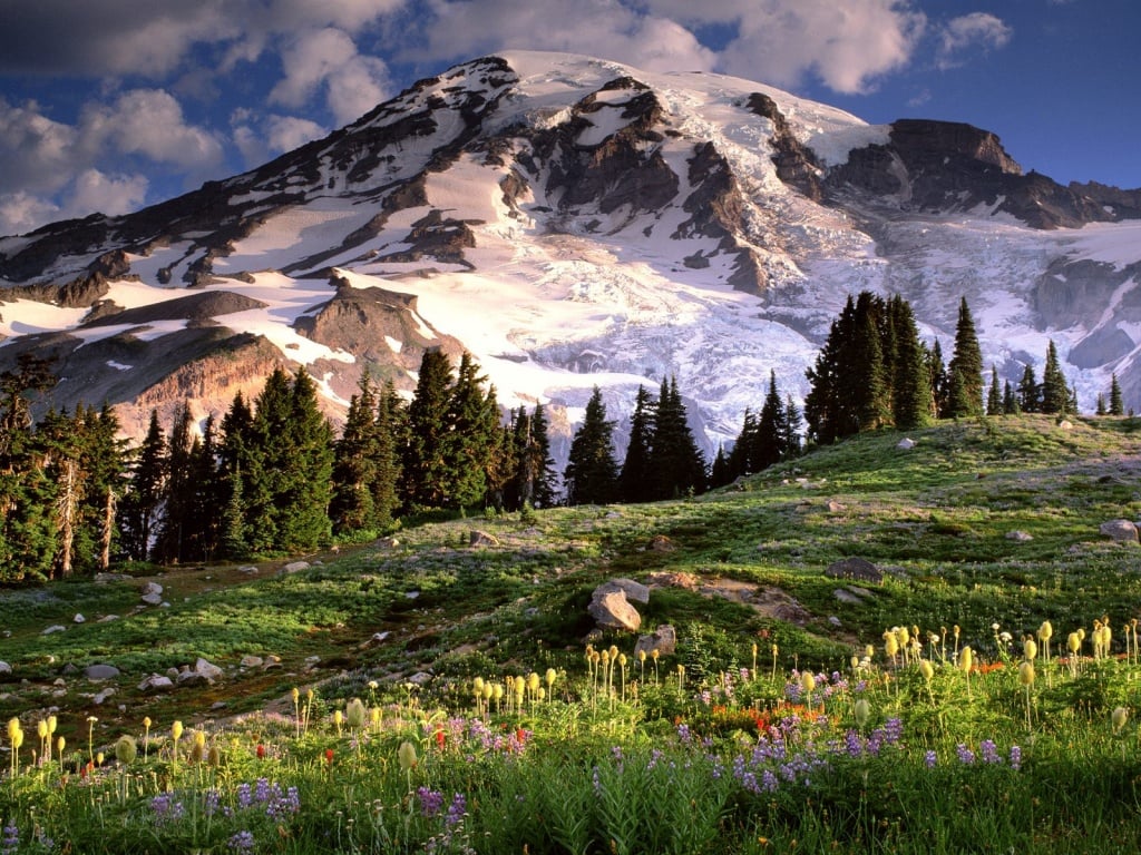  download Spring Mountain Scene Windows 8 Wallpaper wallpapers 1024x768