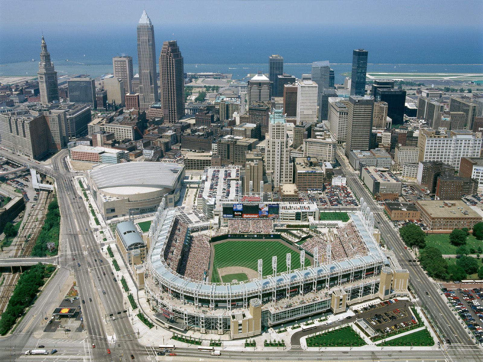 Cleveland Ohio Cityscapes Buildings And Landmarks Wallpaper Image