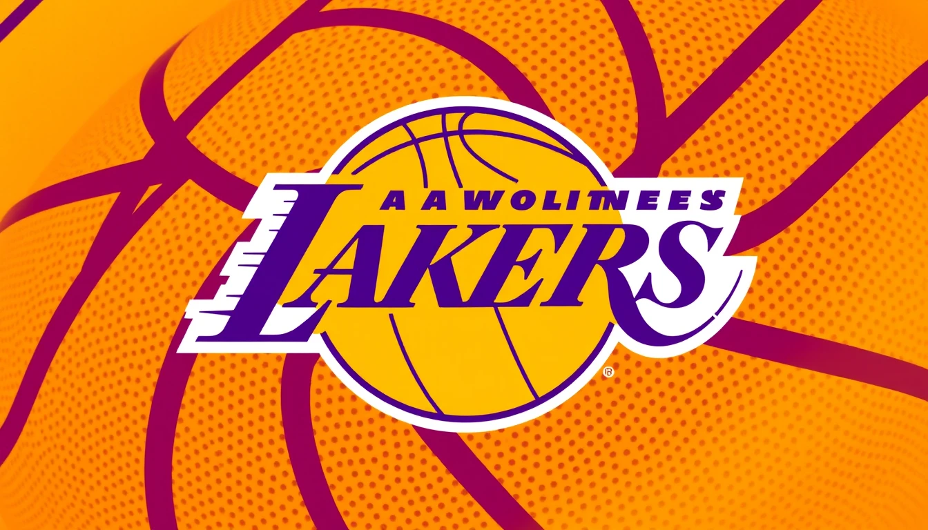 🔥 Download Lakers Logo Wallpaper by @ahunter | Lakers Logo Wallpapers ...