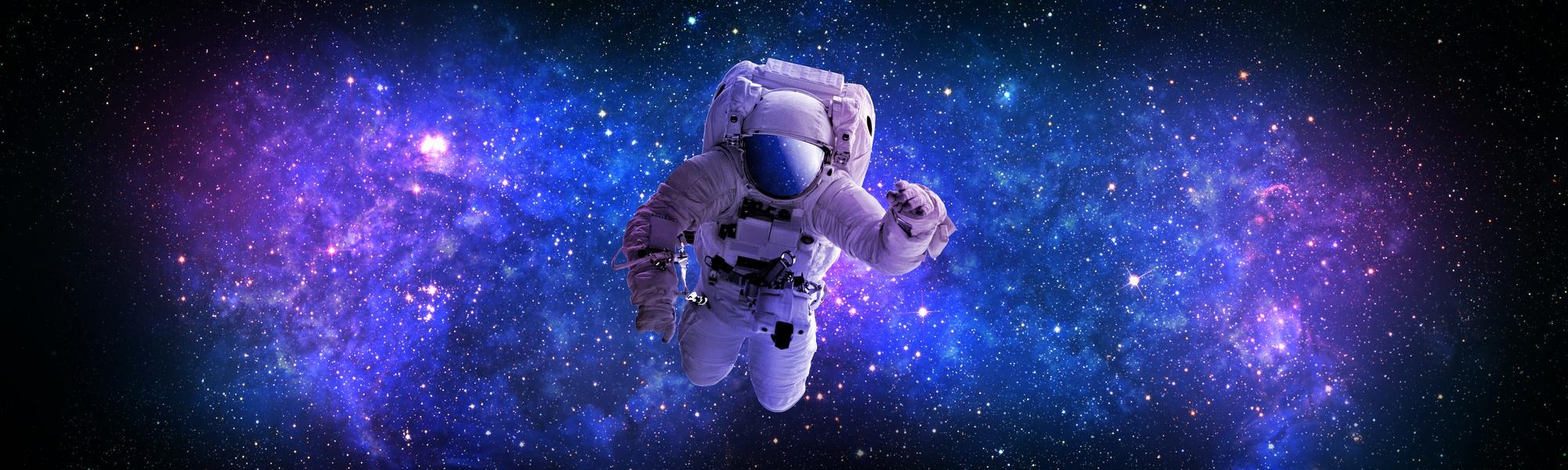 Premium Photo Astronaut flying in outeropen spacewhich is