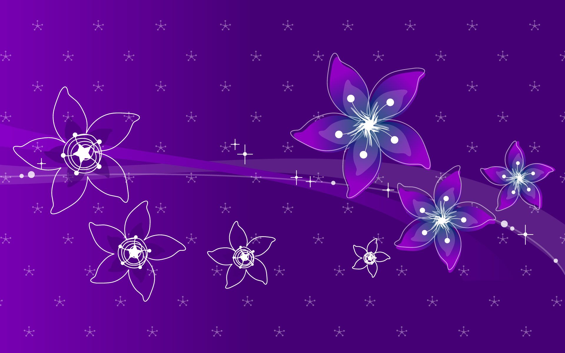 Purple Flower Wallpaper Desktop Background Festival