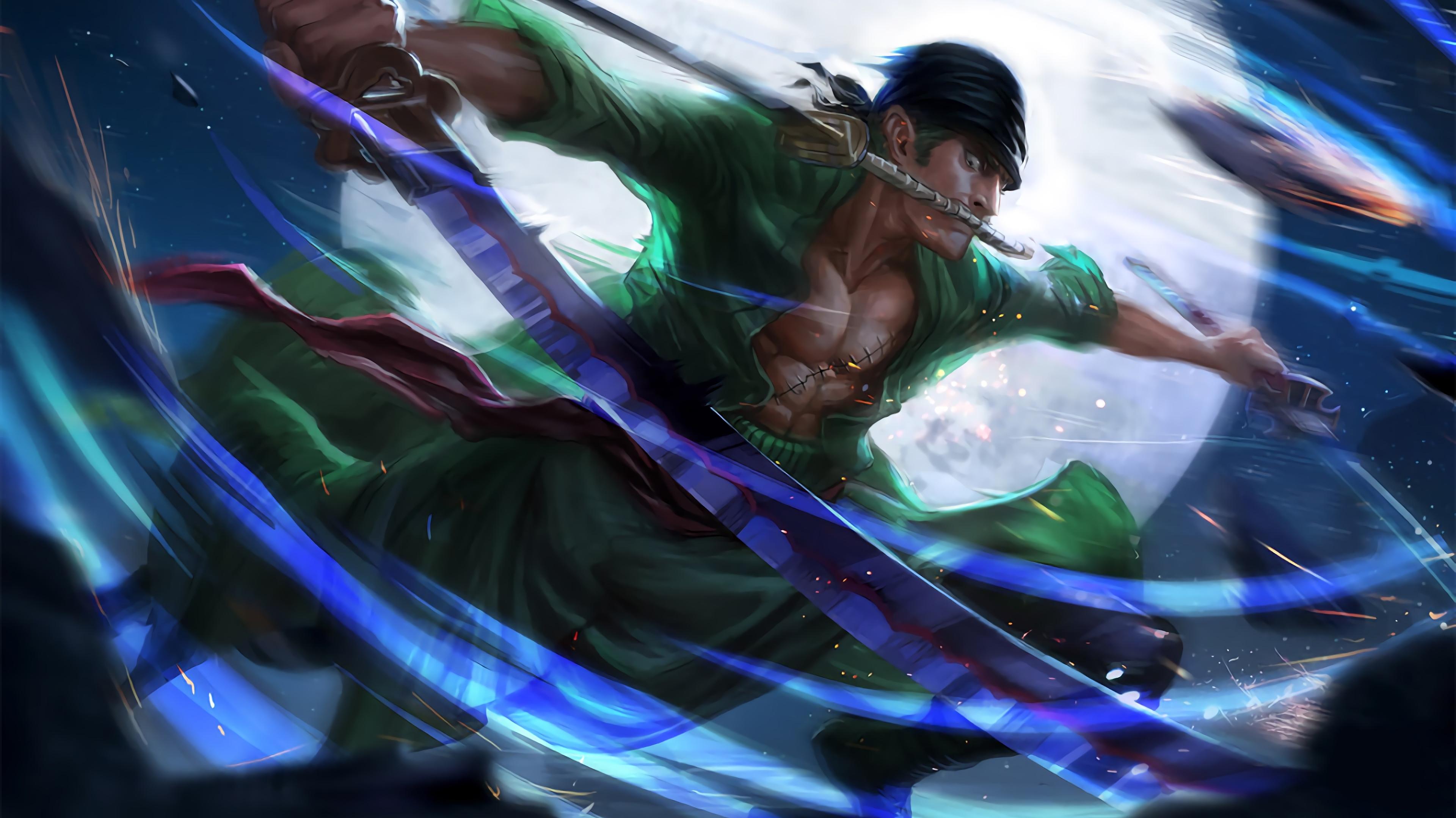 Zoro Purgatory Onigiri「4k」「60fps」║ One Piece 