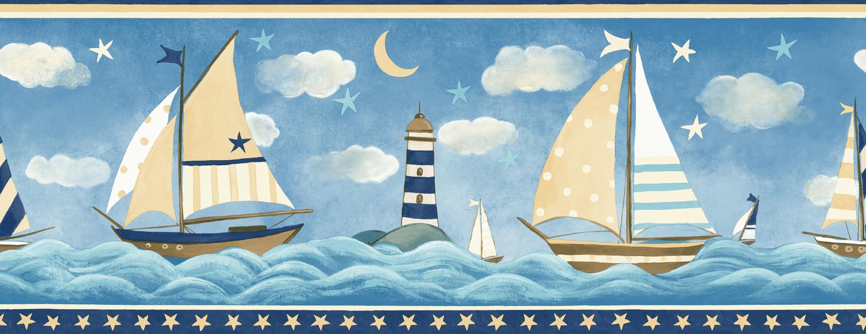 Nautical Wallpaper Border