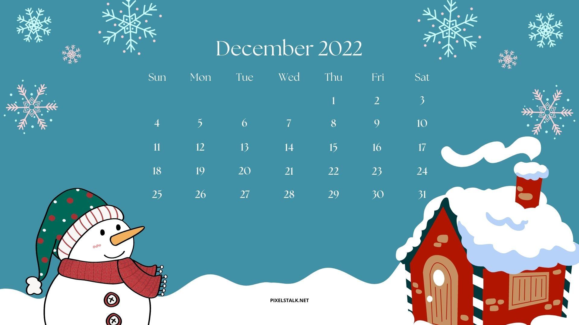 December 2022 Calendar HD Wallpapers