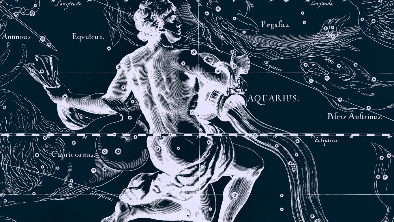 Aquarius Horoscope Wallpaper HD Image One