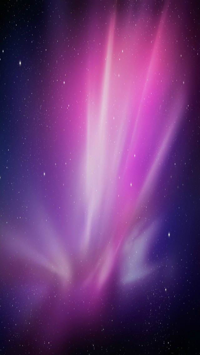 Pink Aurora Borealis Wallpaper iPhone