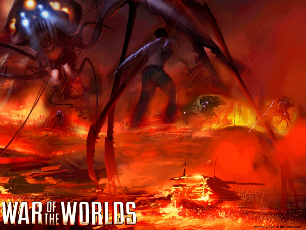 War Of The Worlds Wallpaper Red Tripod Effect By