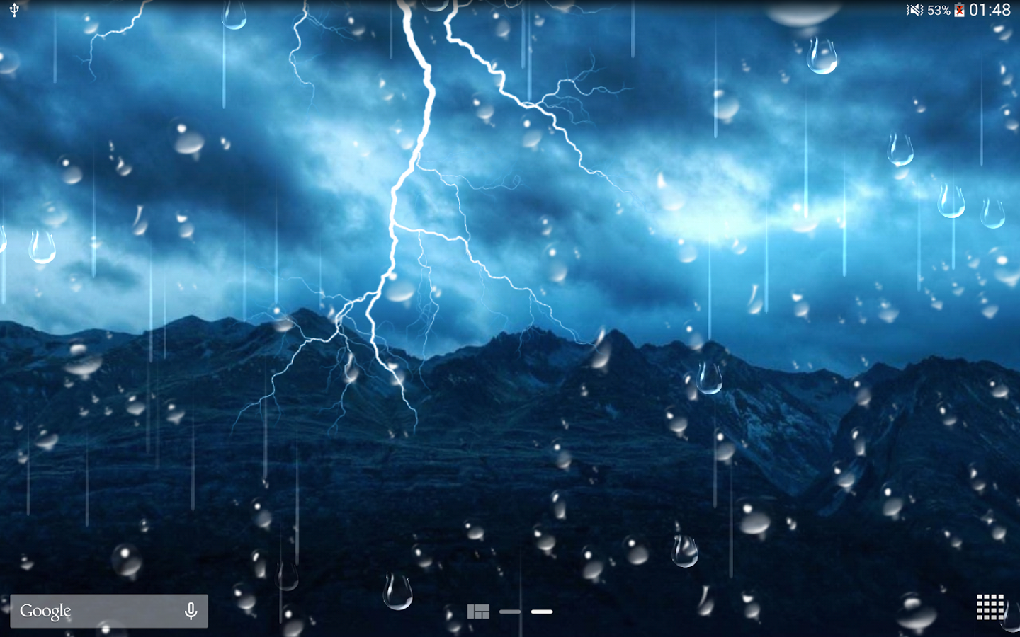 Thunder Storm Live Wallpaper Android Apps On Google Play
