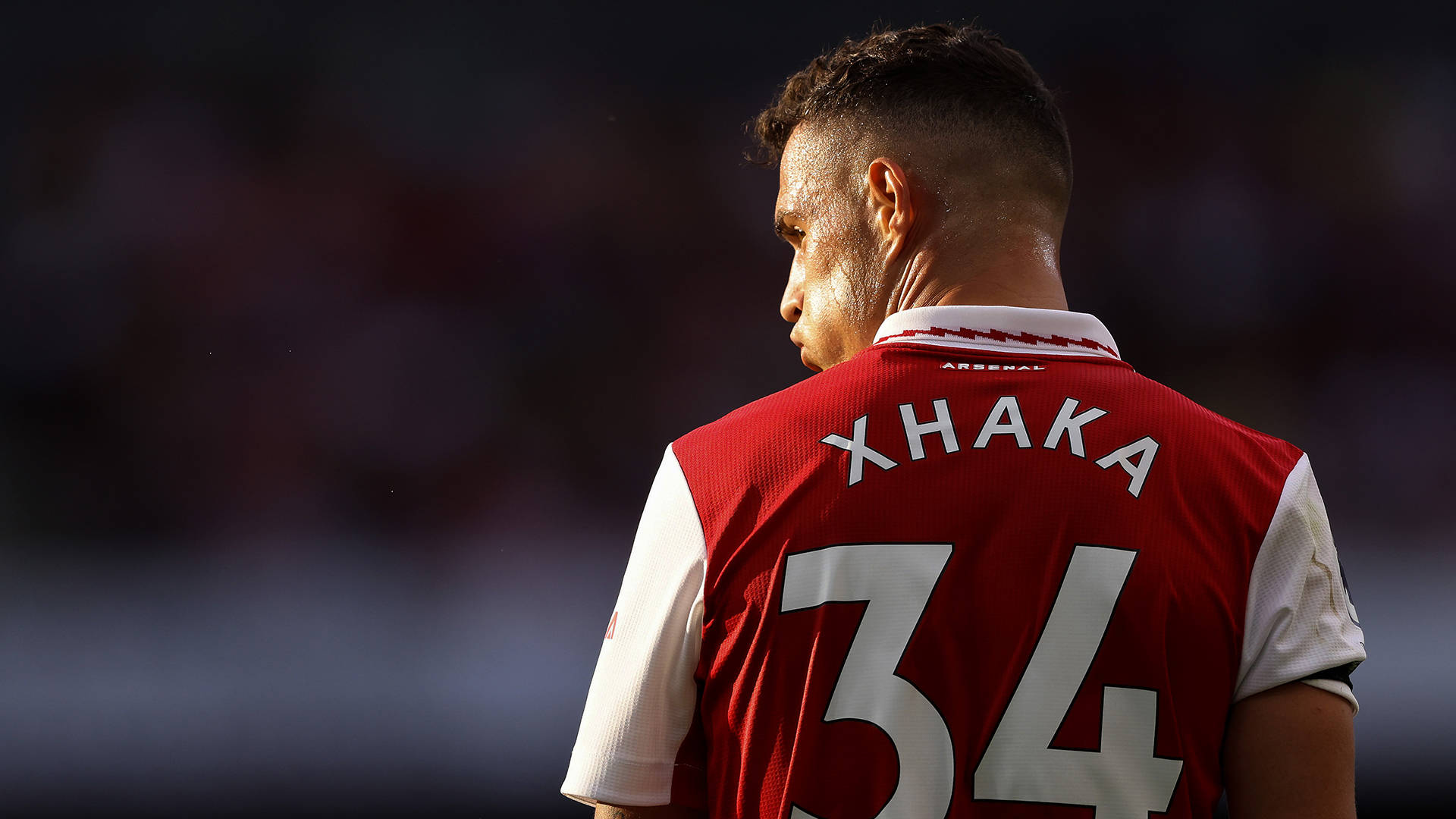 Granit Xhaka Back Wallpaper