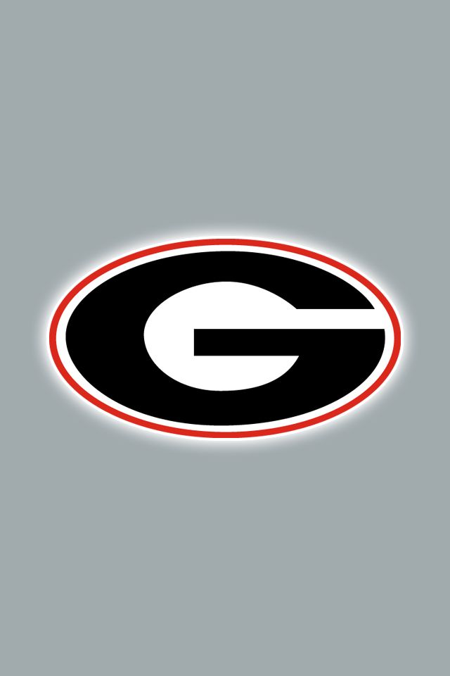 Georgia Bulldogs 6 x 6 Team Logo Block