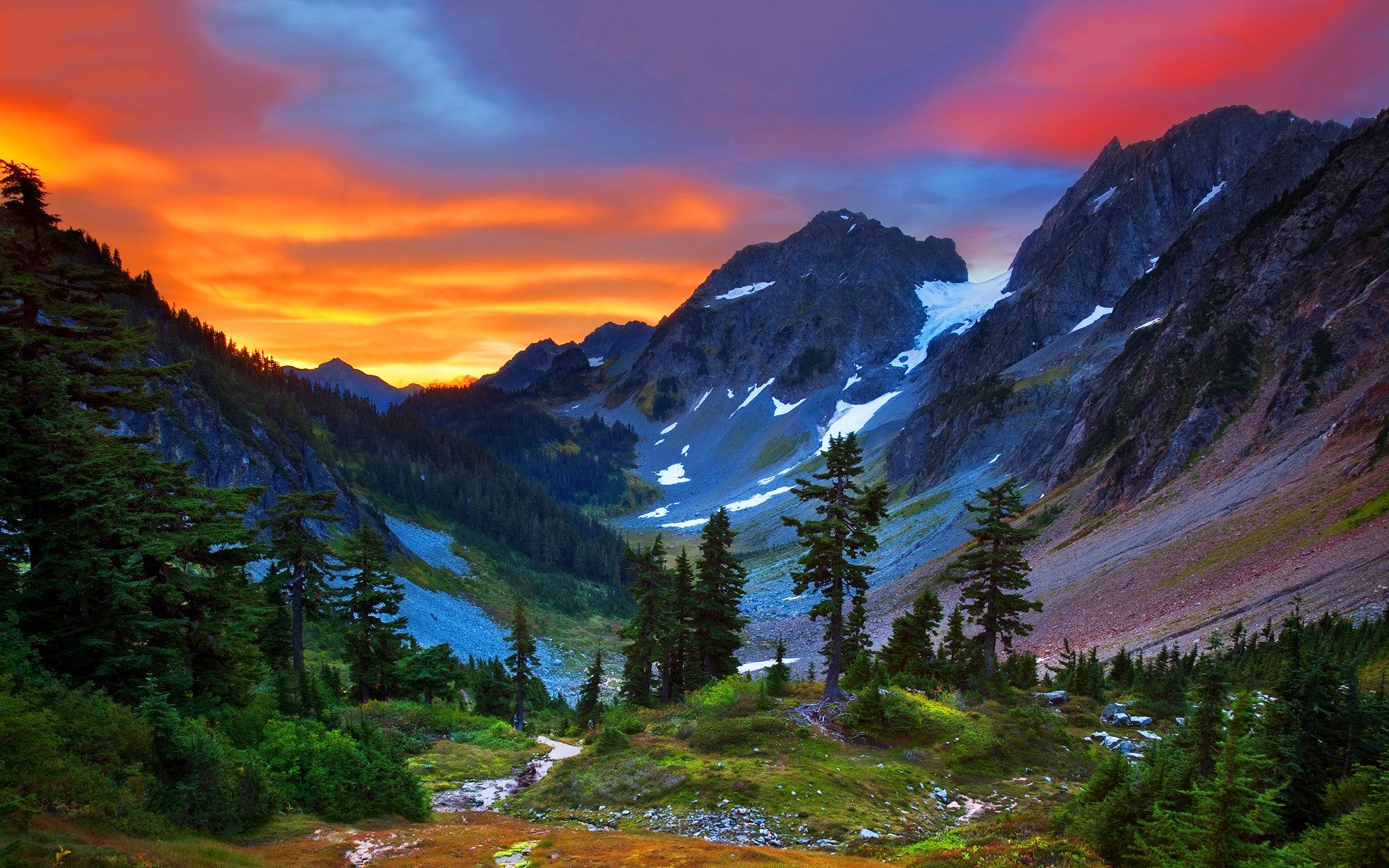 Mountain Landscape Wallpaper
