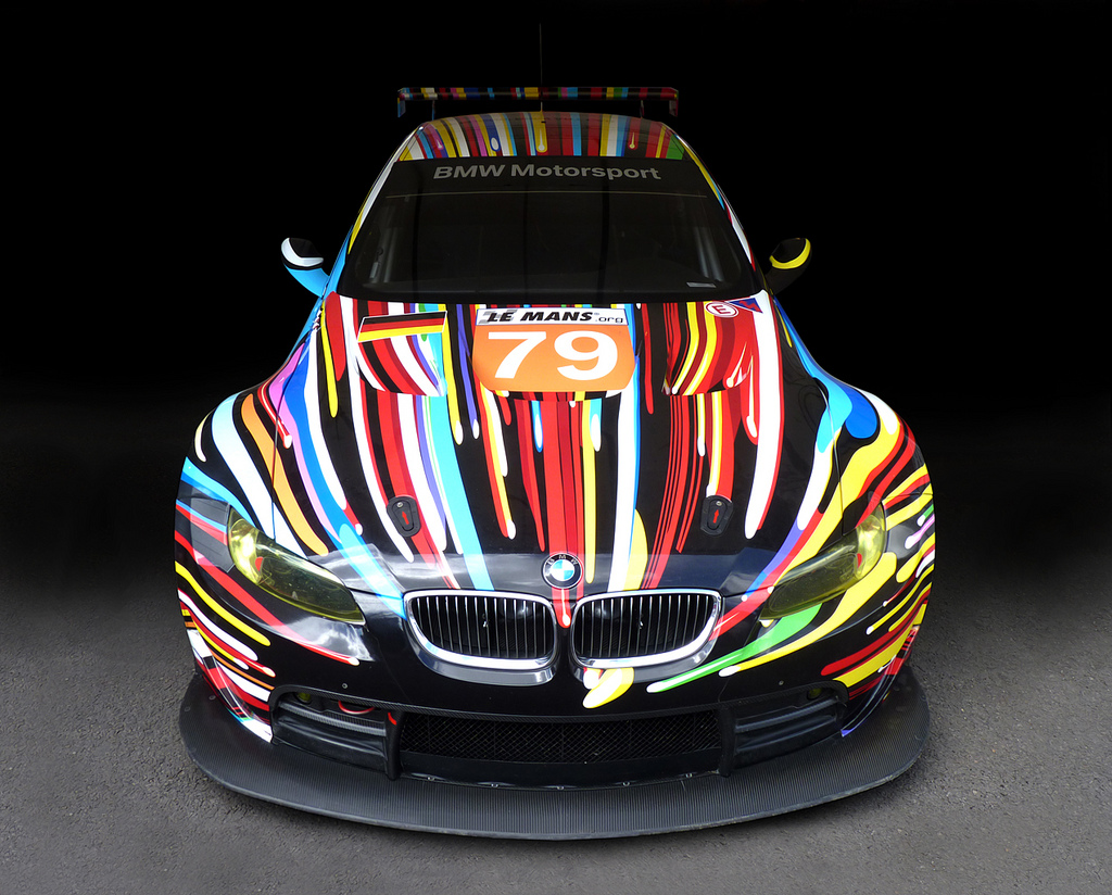 Bmw M3 Gt2 Art Race Car Artwork By Jeff Koons The