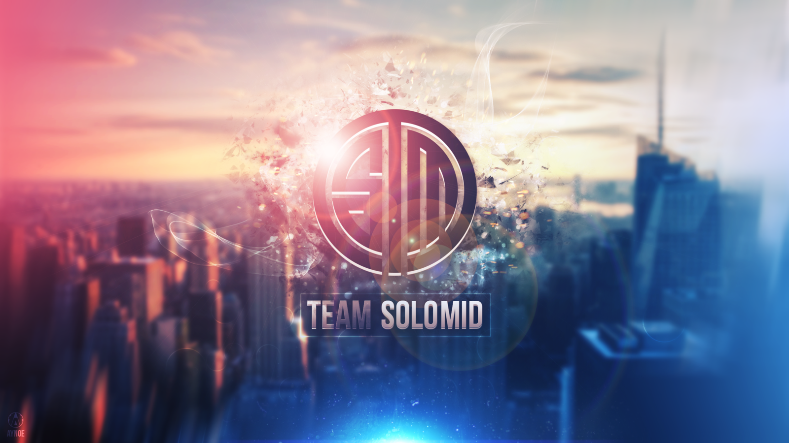 Team Solomid Wallpaper Logo League Of Legends By Aynoe