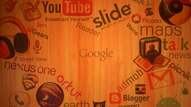 Inter Google Brands Logos Wallpaper Technology