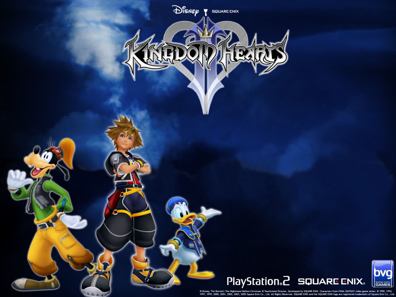 Fond D Cran Du Jeu Kingdom Hearts Ii