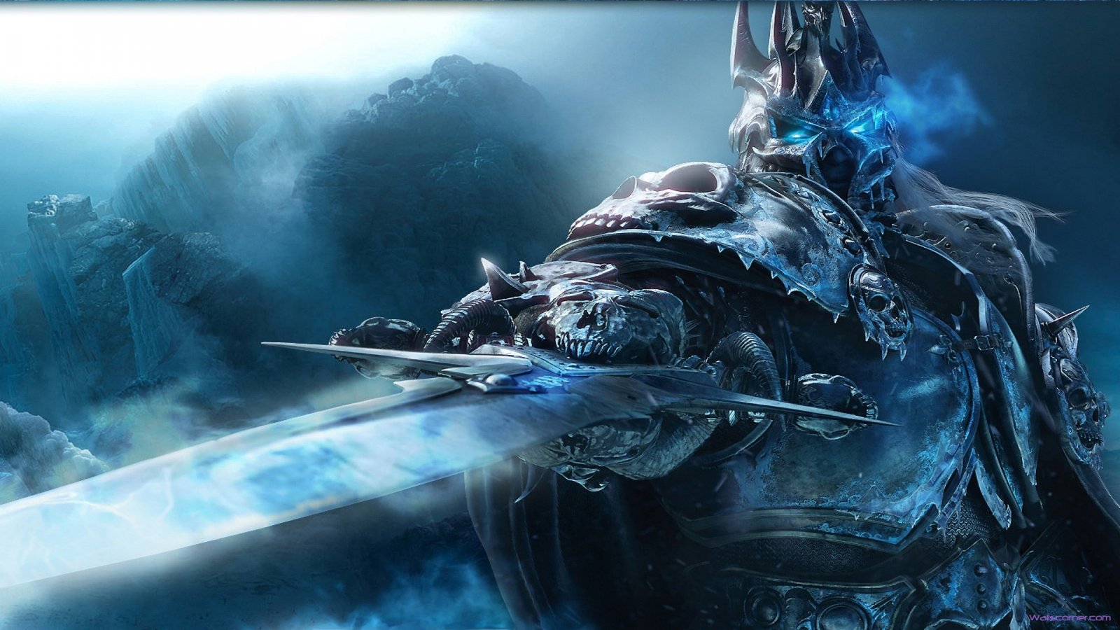Beauty World Of Warcraft Knight Skull Wallpaper