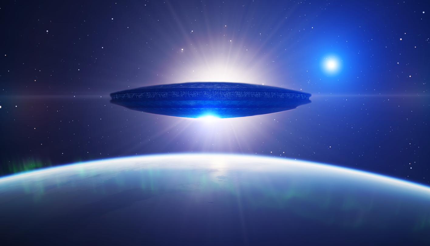 Ufo Over Earth Wallpaper And Background Id