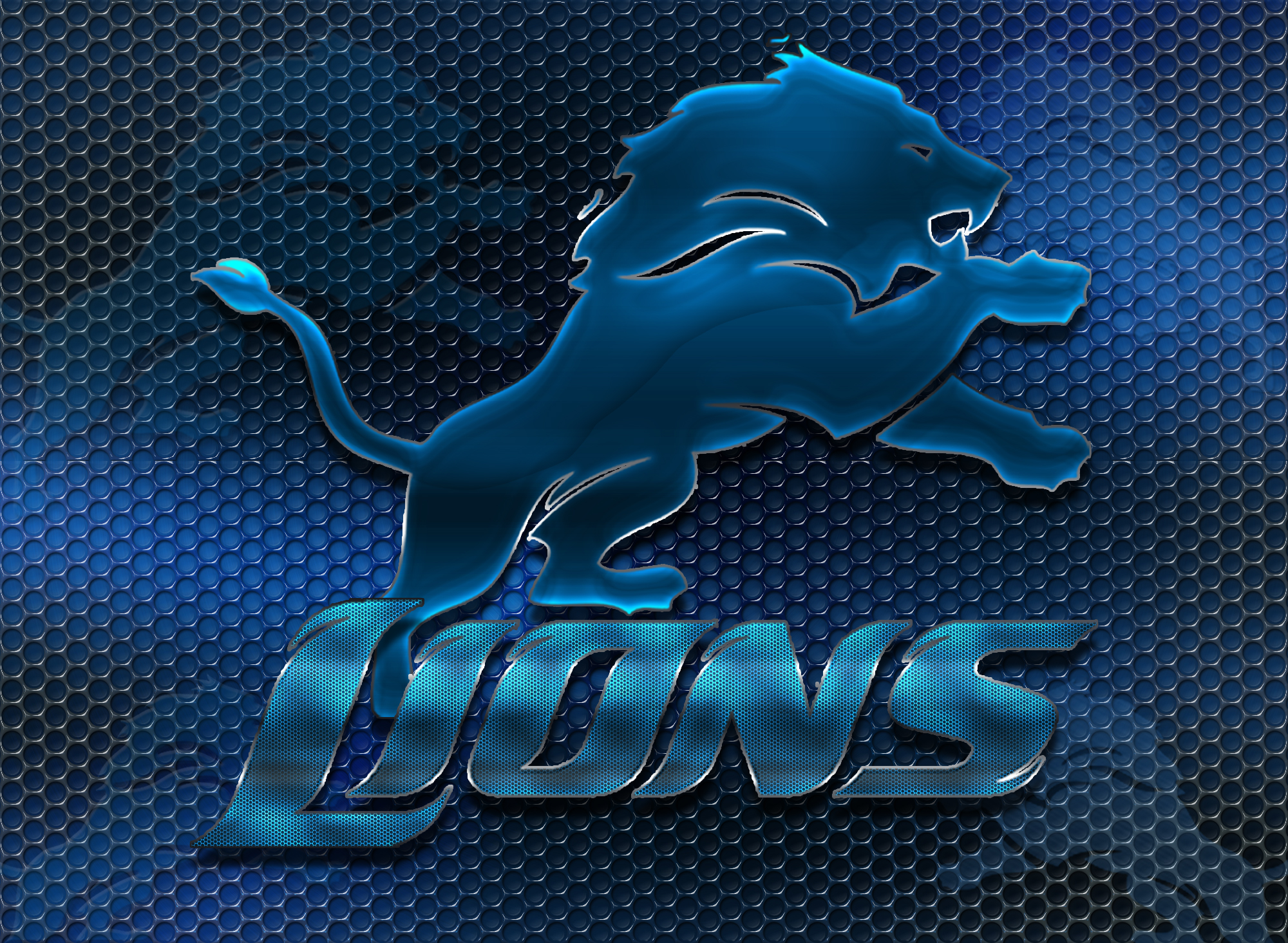 Wallpaper By Wicked Shadows Detroit Lions Heavy Metal