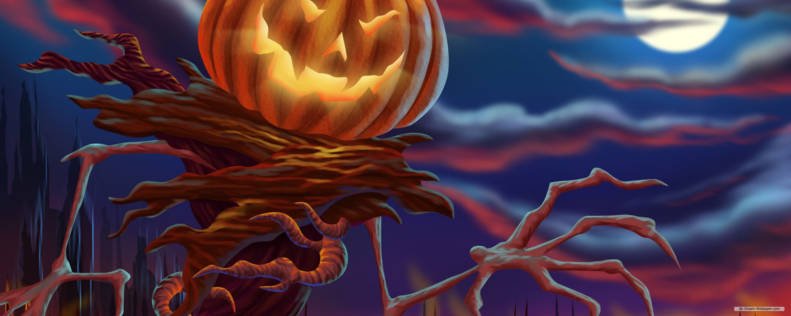 Wallpaper Halloween Episode Dual Screen