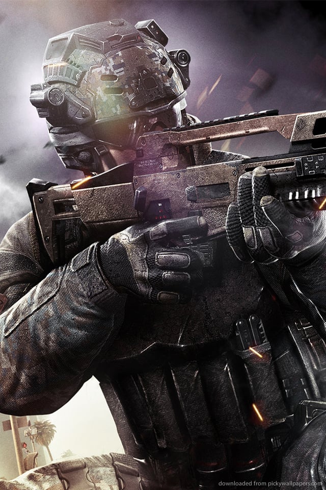 Download Call Of Duty Black Ops 2 Iphone Hd Wallpaper Video Games 640x960