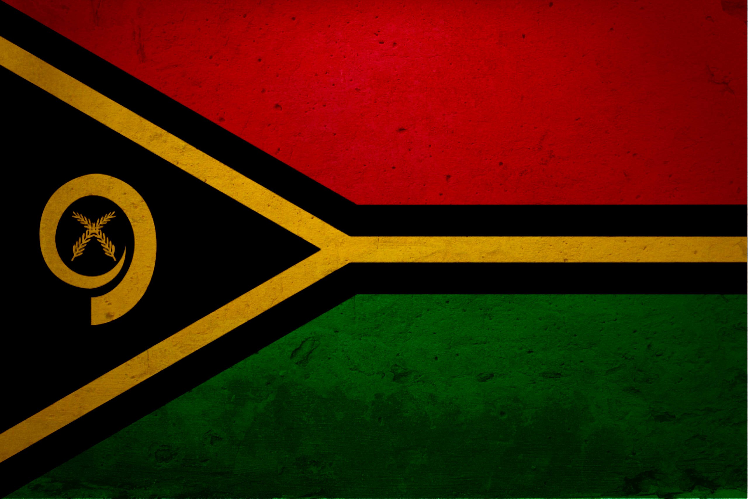 Photo Vanuatu Grunge Flag Picture Pride Proud