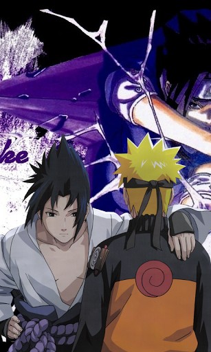 Bigger Naruto Sasuke Live Wallpaper For Android Screenshot