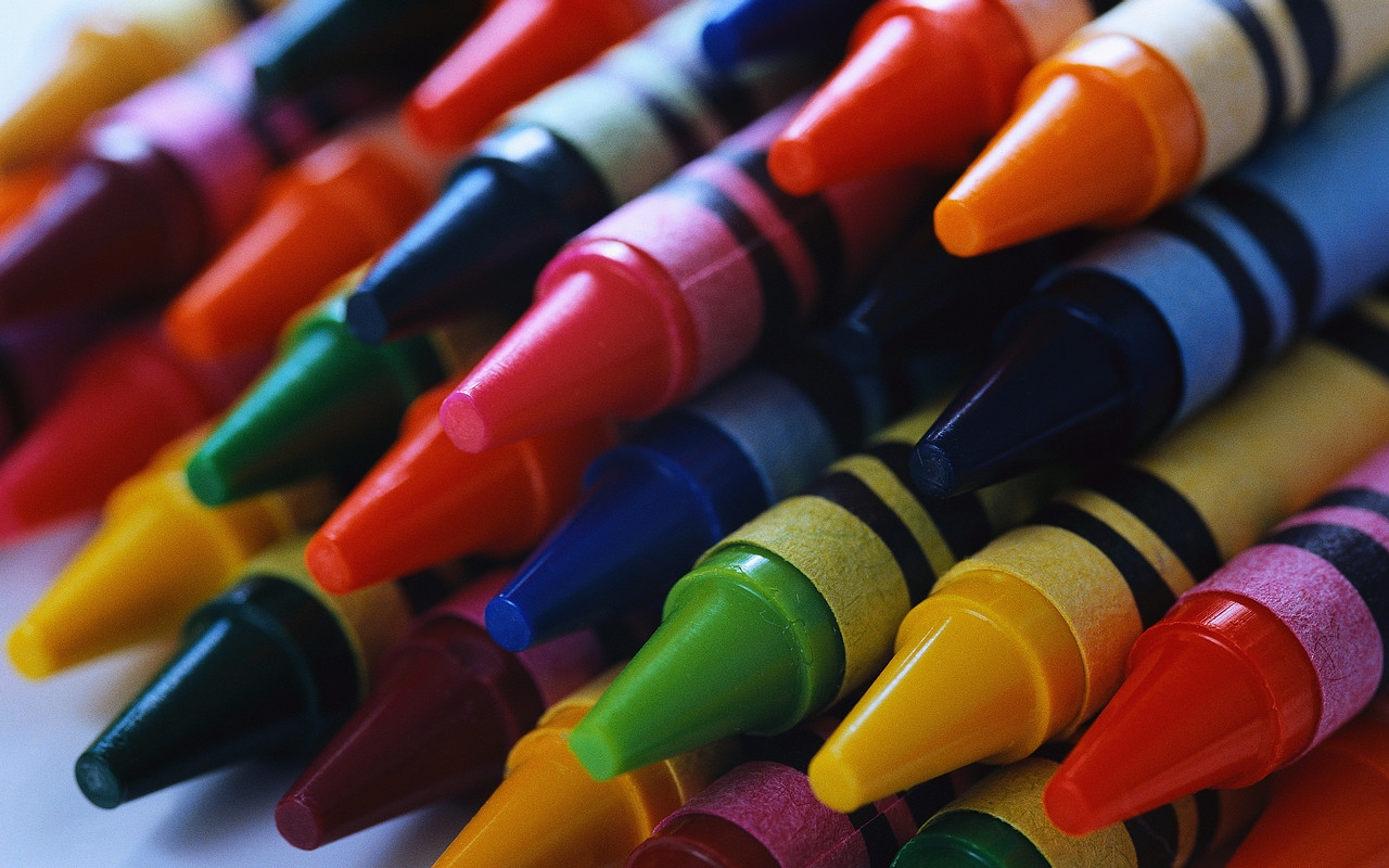 Crayon Wallpaper On