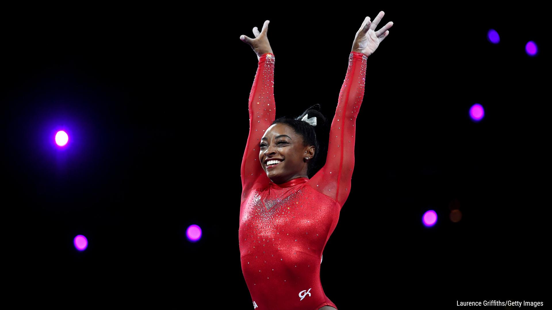 American Star Simone Biles To Return For Balance Beam Finals