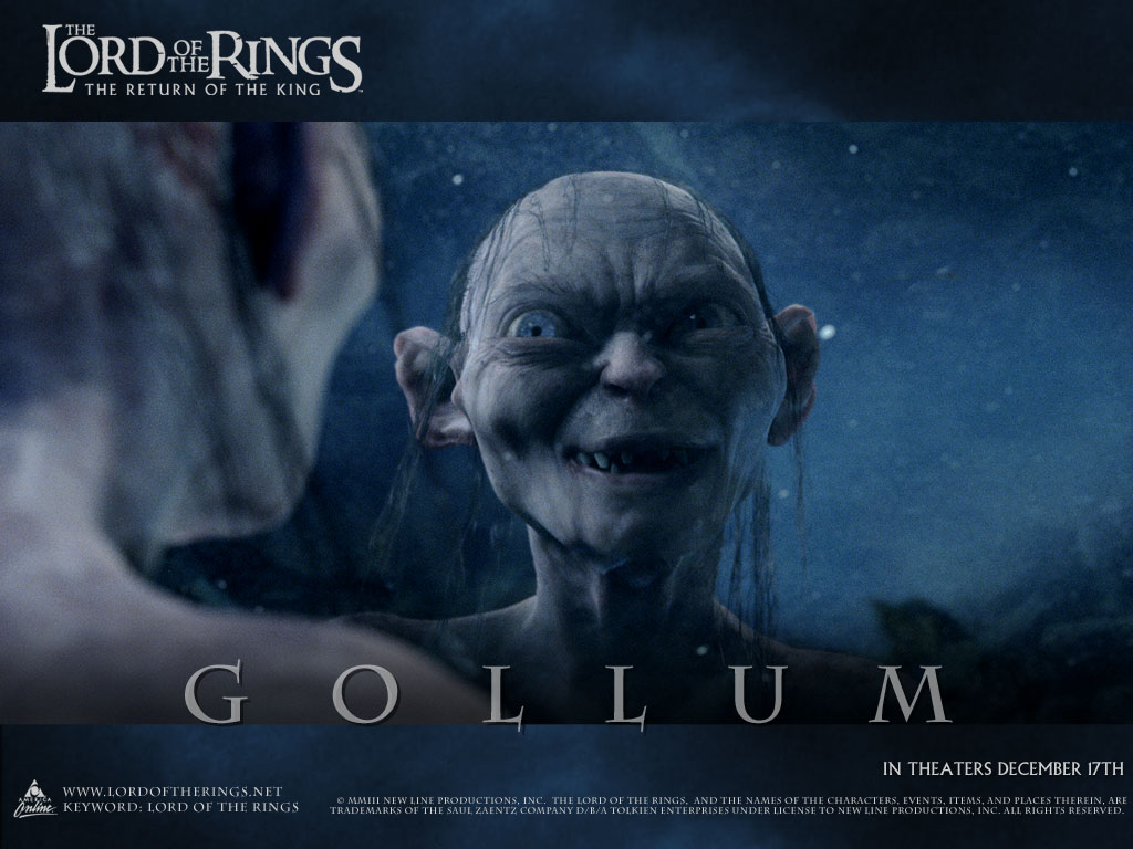 Gollum Lord Of The Rings Wallpaper