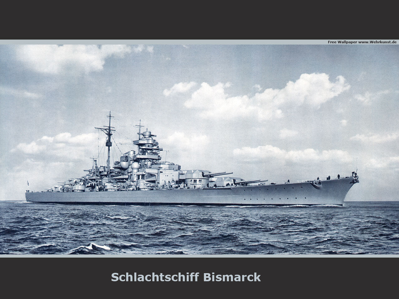 German Battleship Bismarck by achmedthedeadteroris on