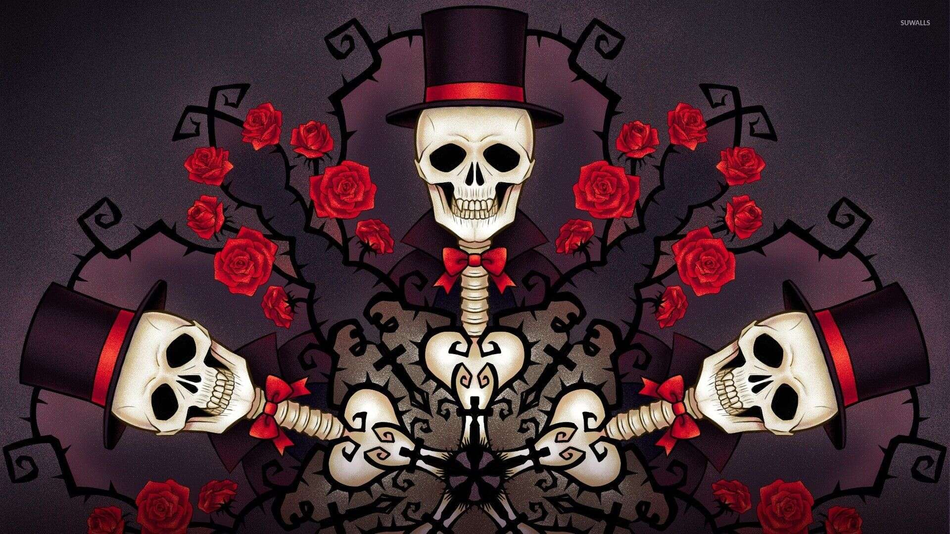 Skeleton Wallpaper HD