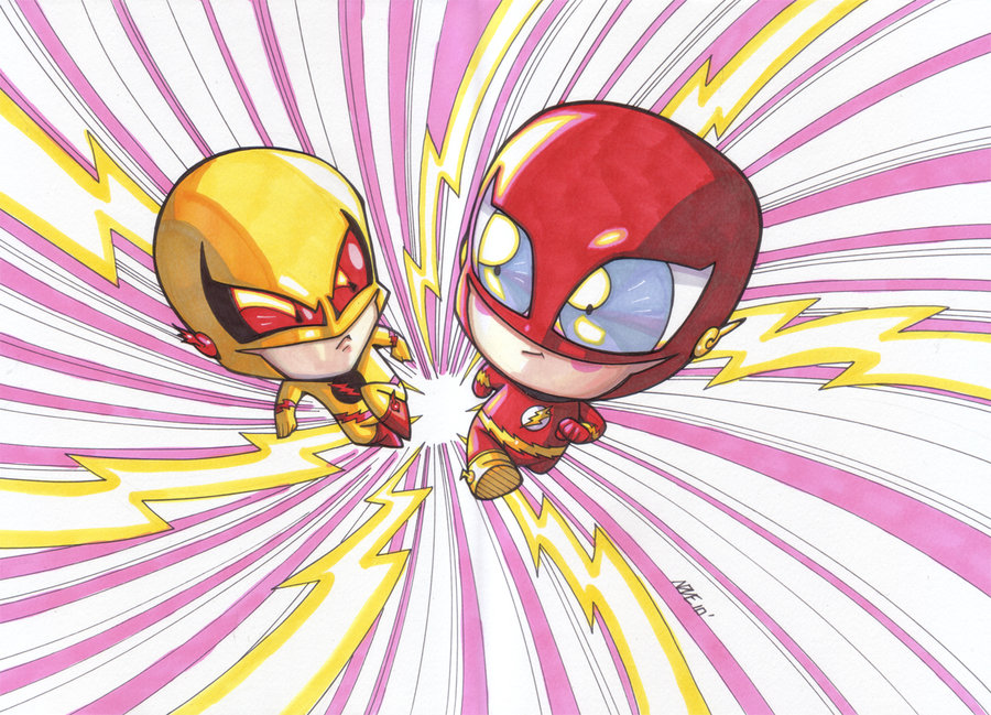 Baby Flash Vs Reverse By Olivernome