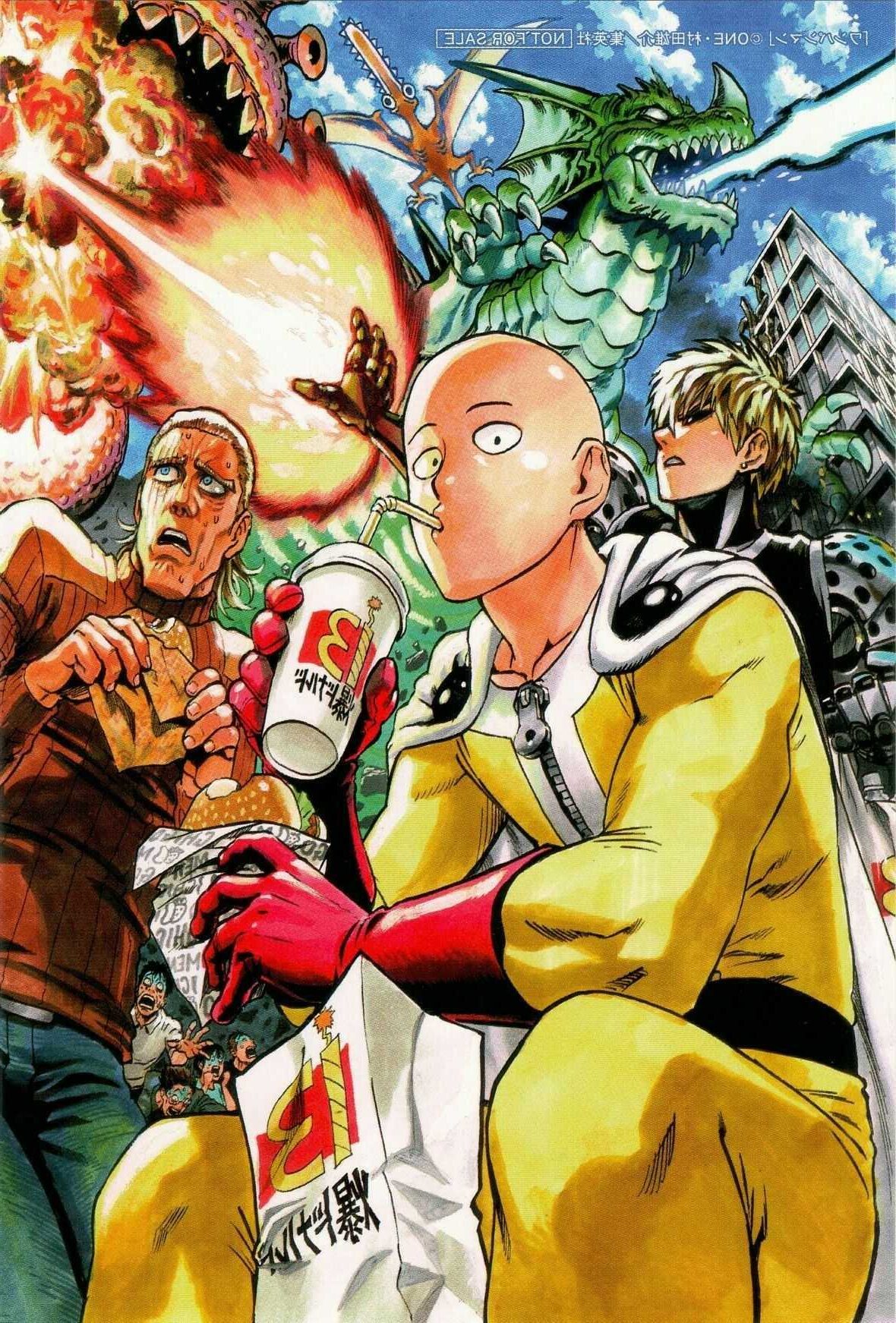 One Punch Man S-Class Anime Characters 4K Wallpaper #6.801