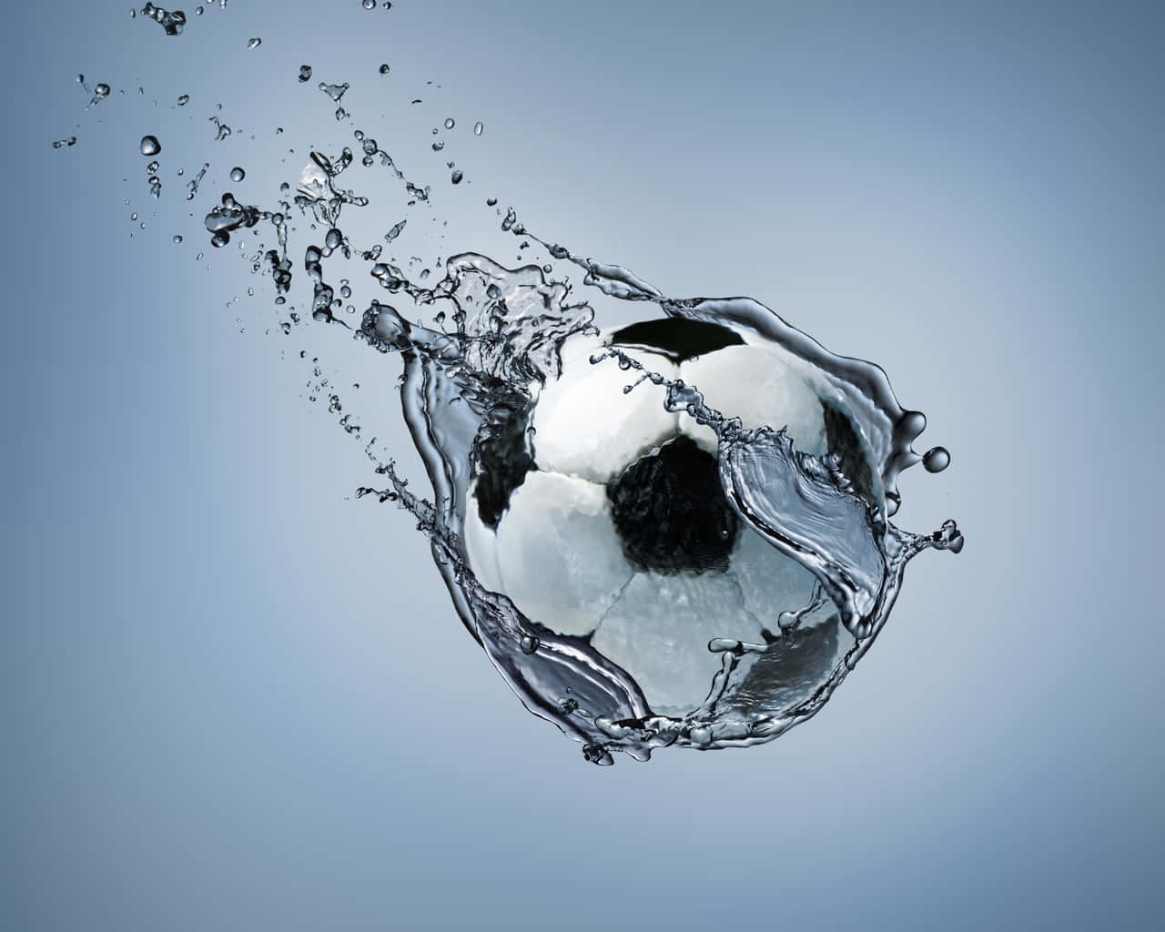 Water Splash Background Wallpaper