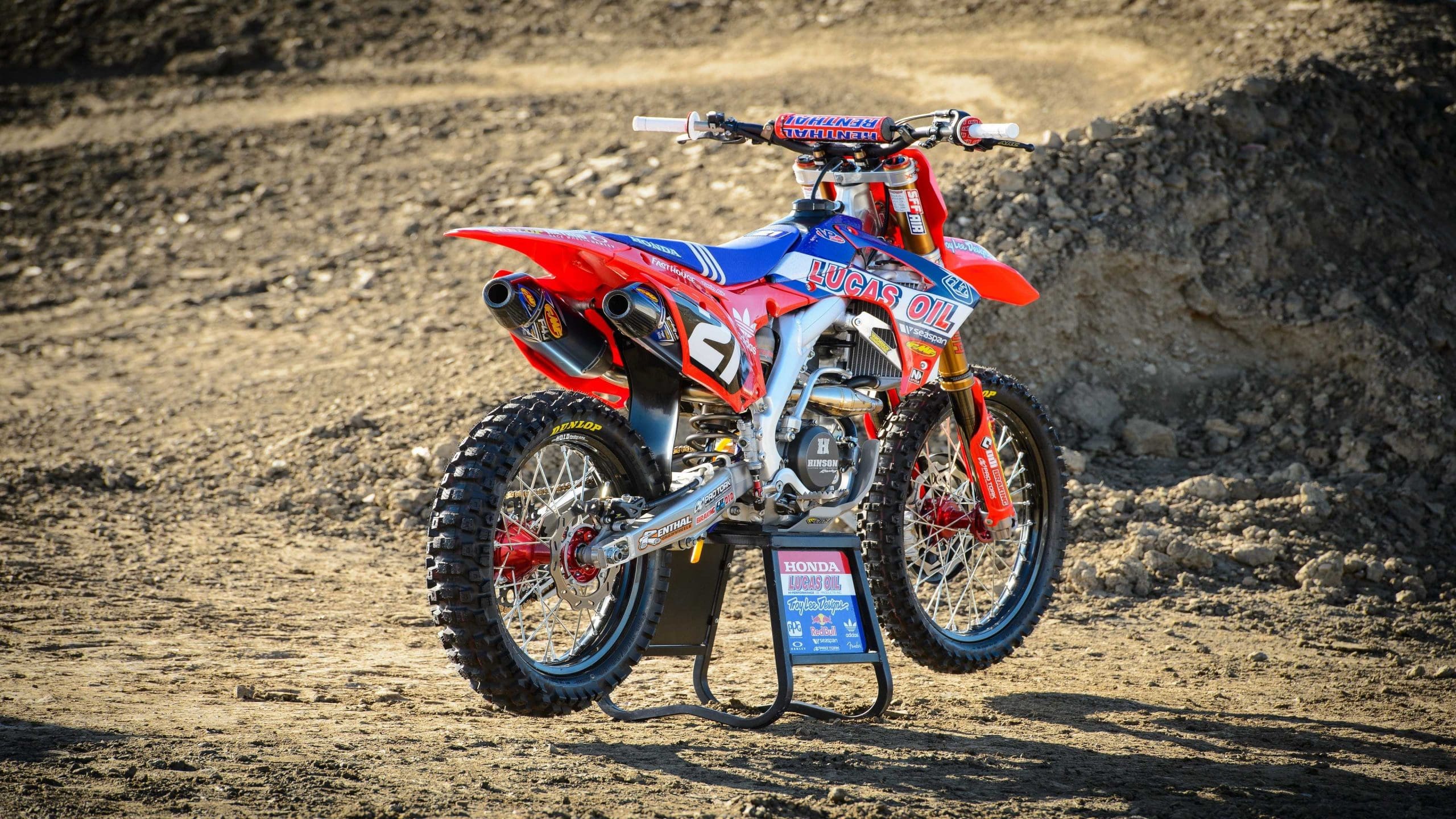 Honda Motorcycle Dirtbike Wallpaper