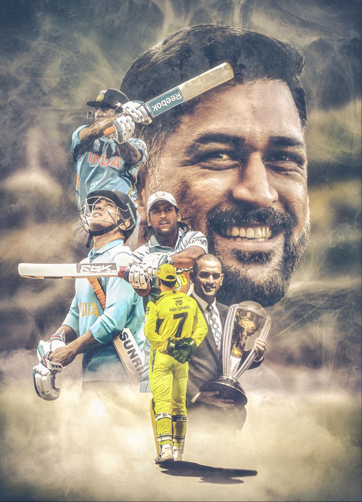 Merchandise Featuring Wallpaper Of Ms Dhoni