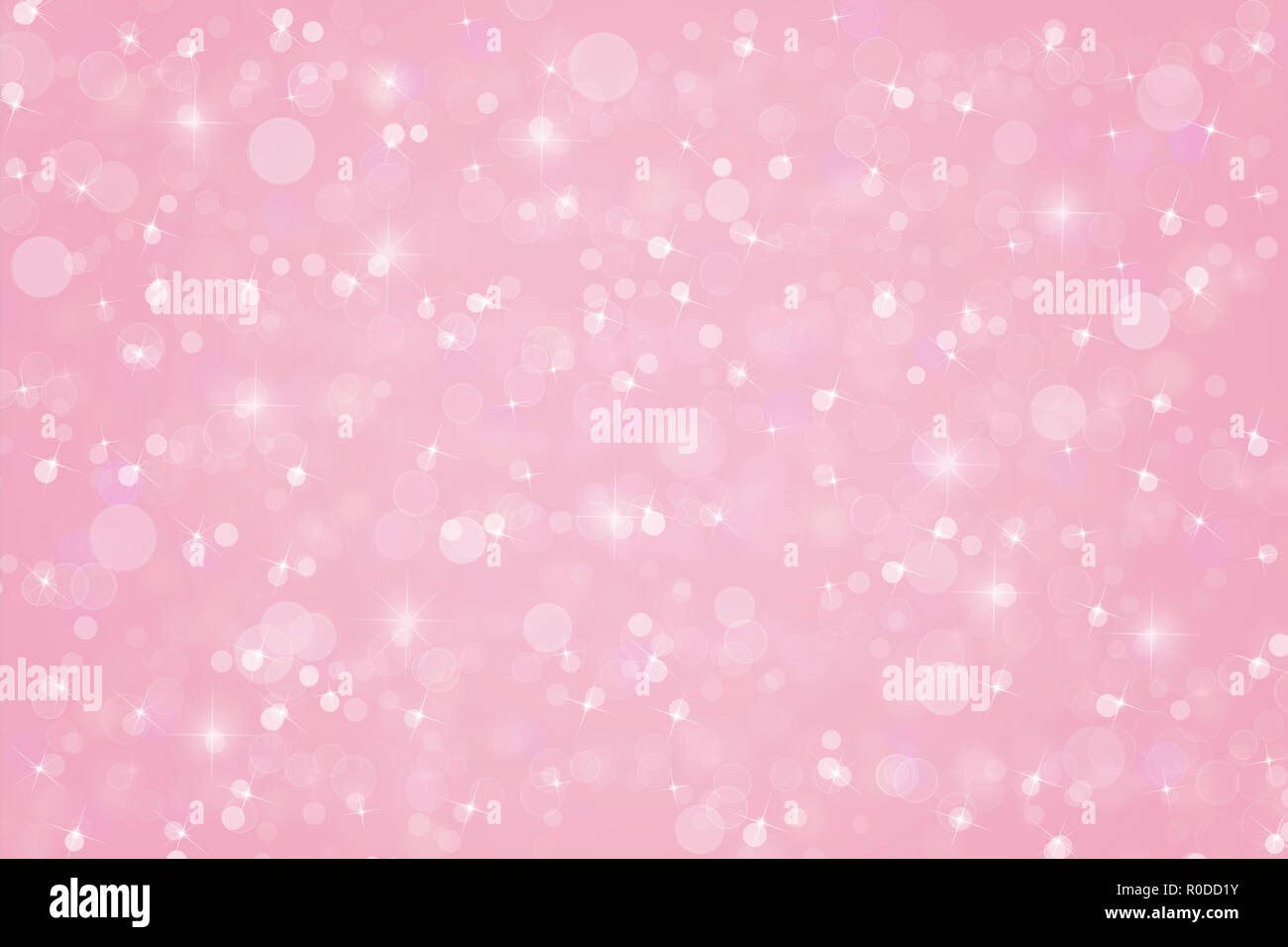 Abstract Soft Warm Pink Christmas Holiday Winter Background Of