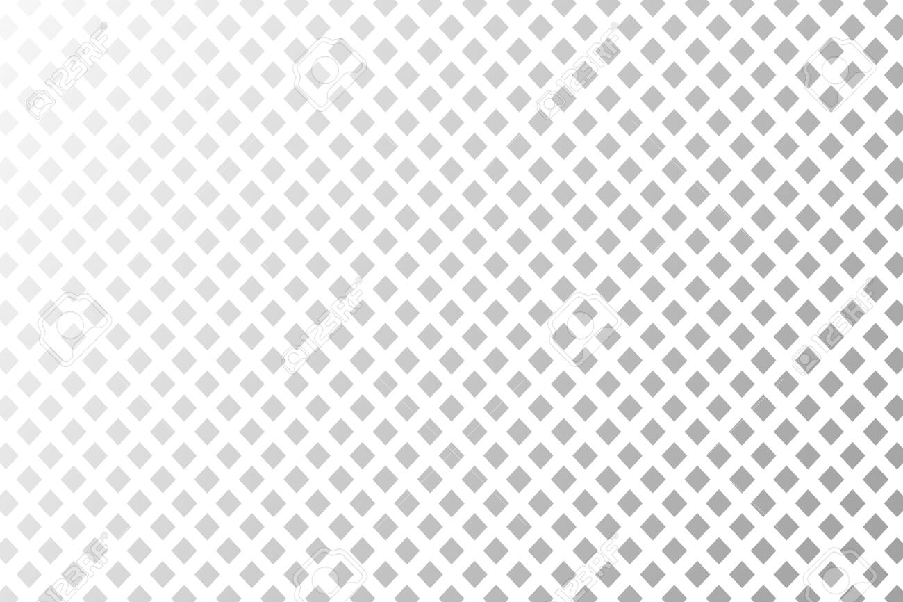 Abstract Square Shape Gray On White Background Repeat Stripes