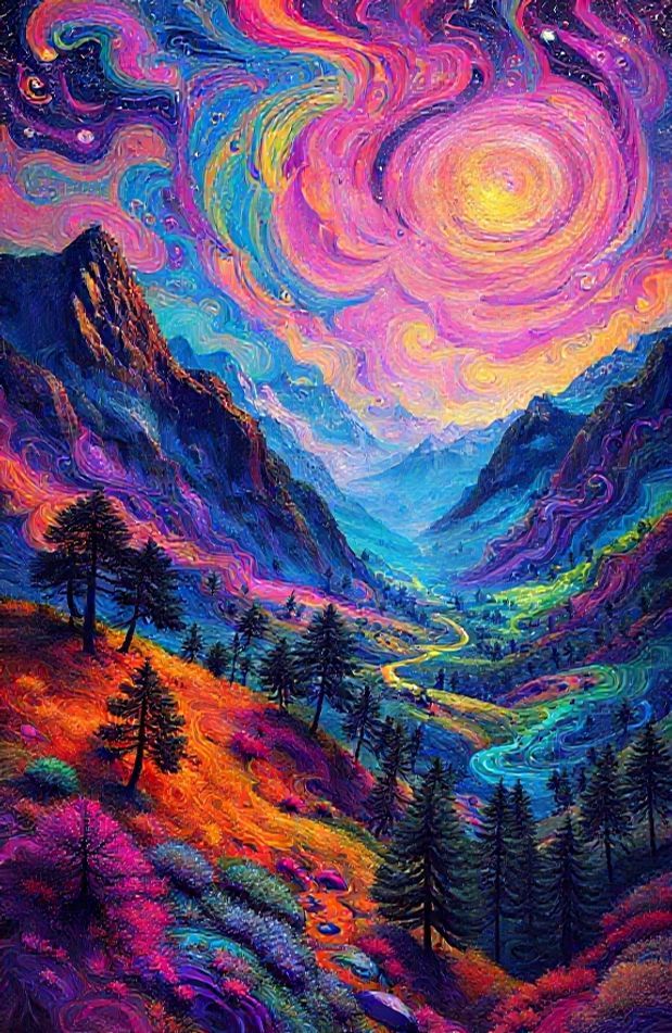 Trippy HD Wallpaper