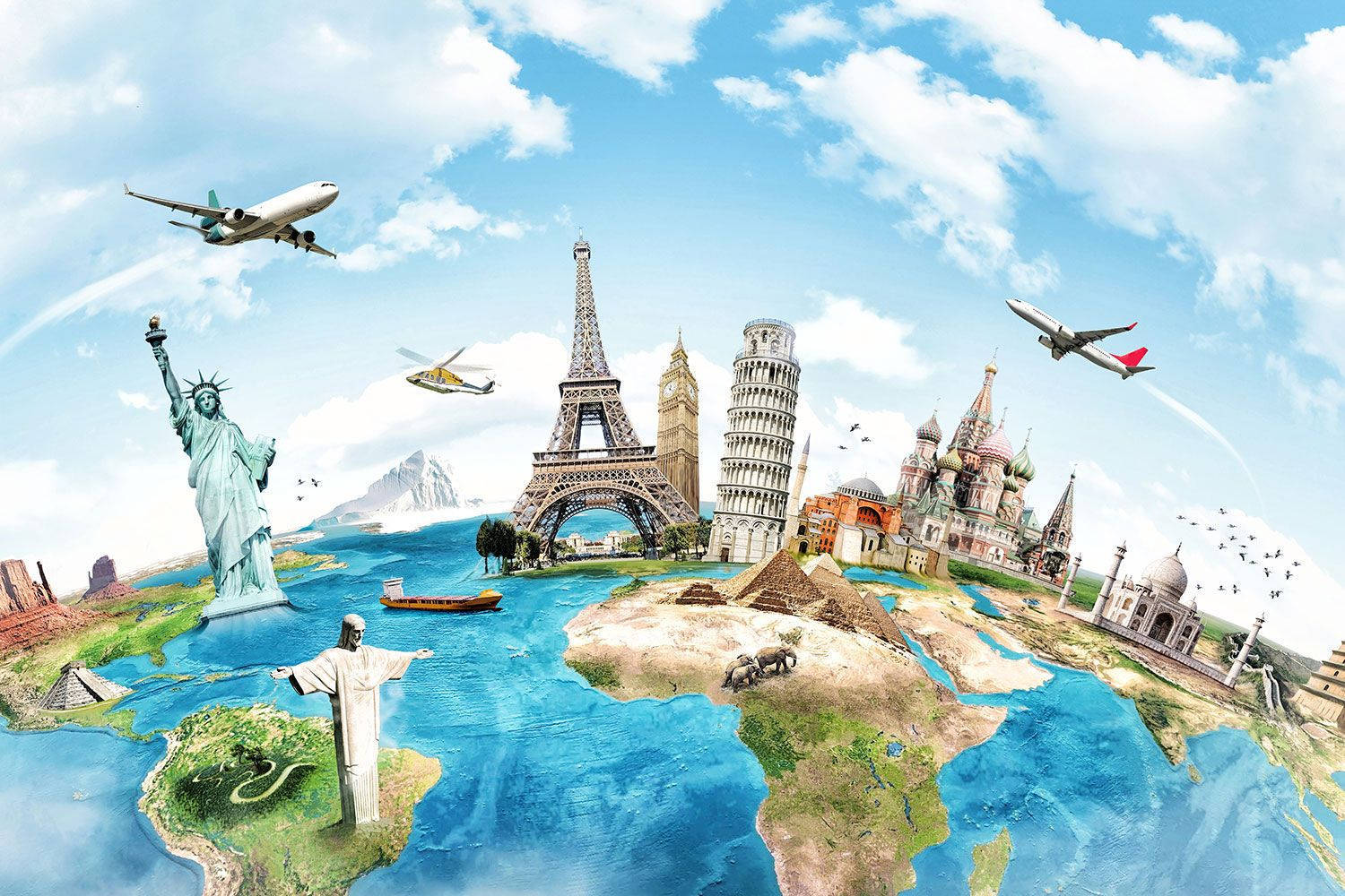 Travel Laptop Wallpaper