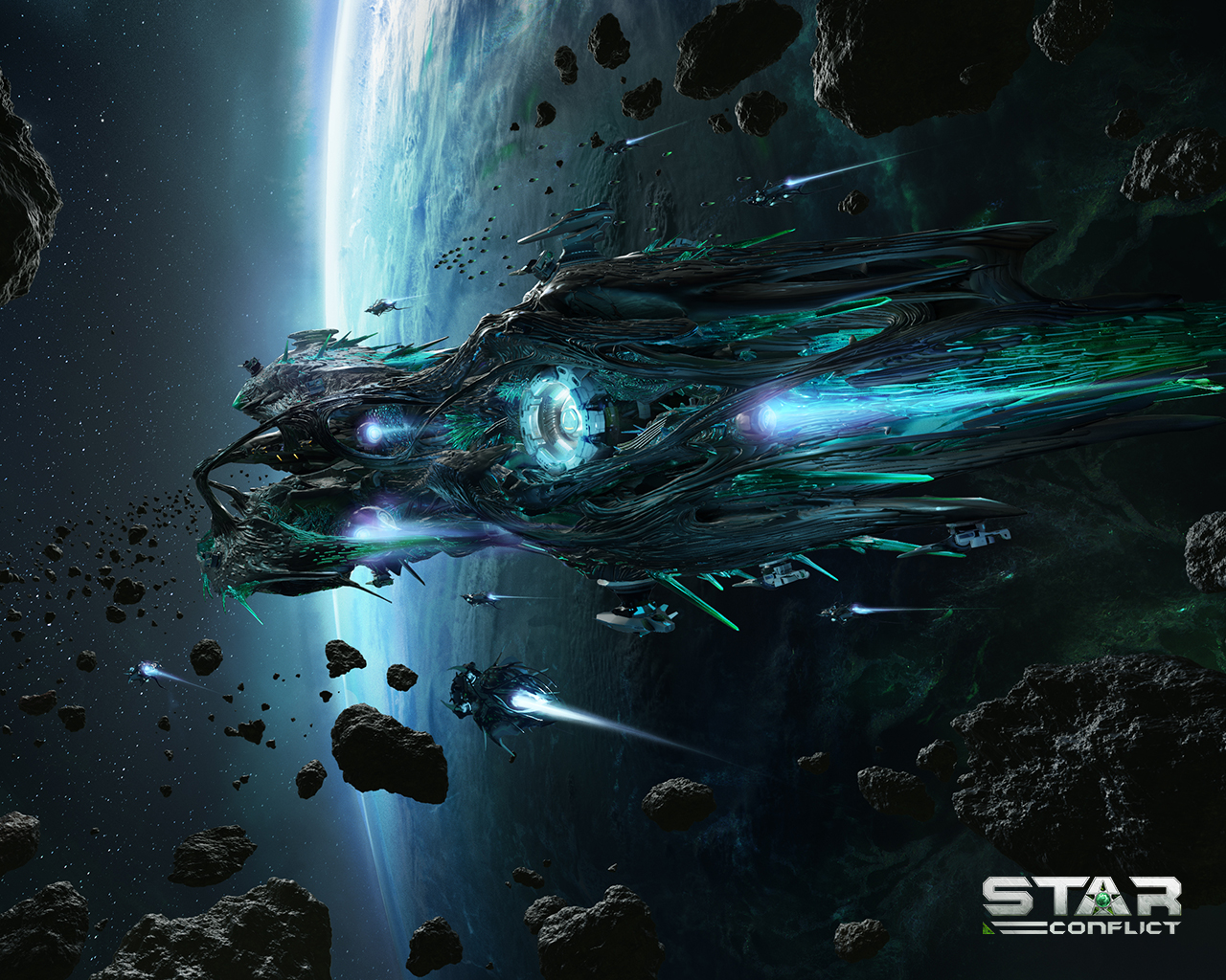 Star Conflict Mmo Space Action Wallpaper