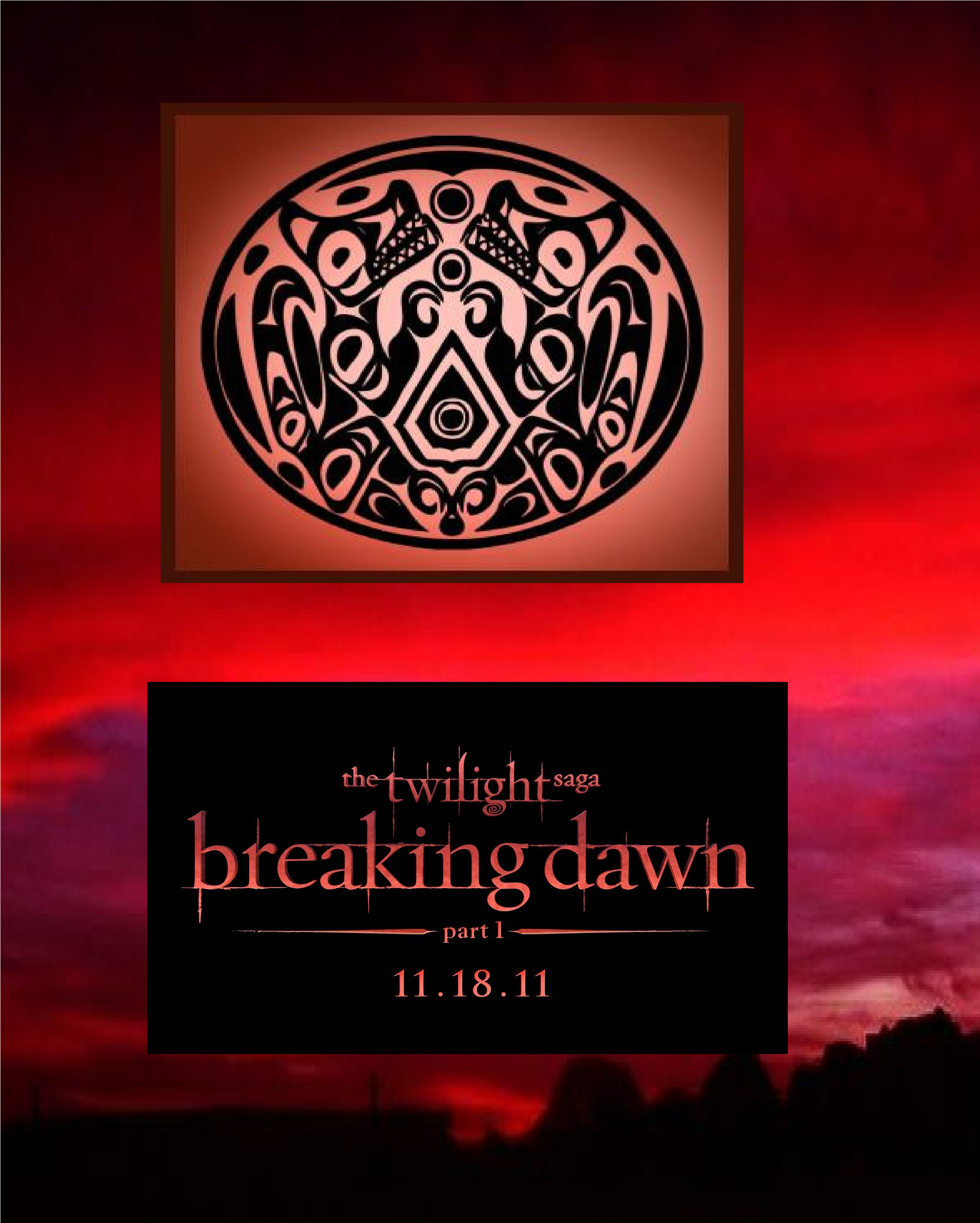 Twilight Series Image Wolf Pack Breaking Dawn Logo HD Wallpaper